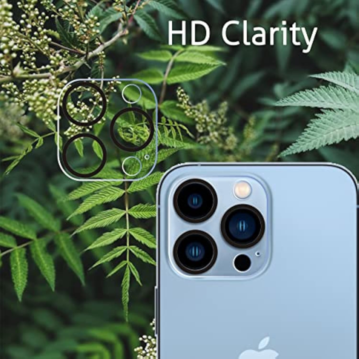 3-Pack iPhone 16/14 Pro Camera Lens Tempered Glass Protector 6.1-6.9 Inch