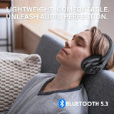 B7 Pro Cute Bluetooth Headphones Over The Ear 65 Hours Playtime Foldable Deep