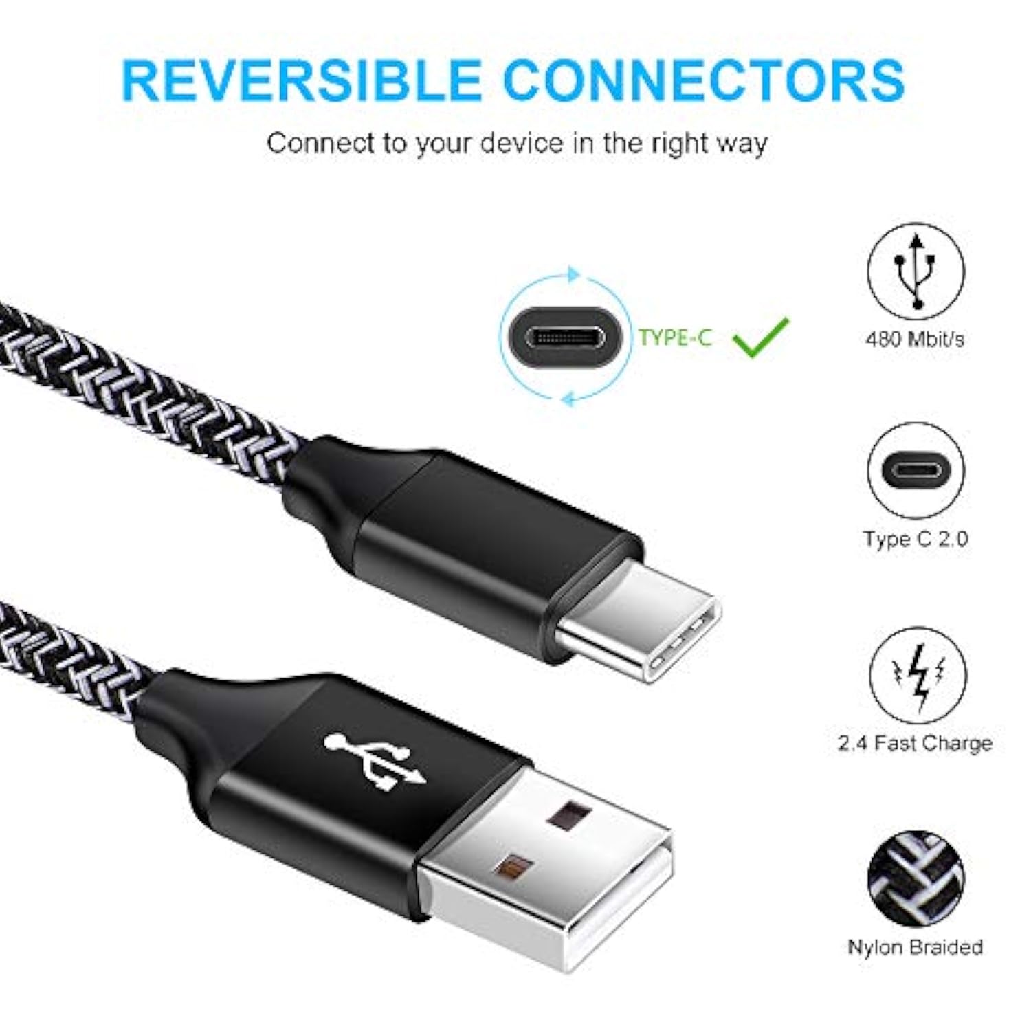 Usb C Charger Set For Samsung Galaxy A17 A16 A15 A14 5G S25 S24 Fe A01 A71 A51 A11 A10E S23 S22 S21 A13 A20 A21 A50 A9, Usb Wall Charging Block Cube, Car Charger Adapter 6Ft Type C Fast Charging Cable