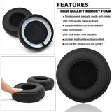 Pro Earpads Replacement Ear Pads Cushion Cover Ear Cups Repair Parts Compatible With Monster Beats By Dr. Dre Pro Detox Headphones Black