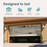 7' x 16' - Haunting Mummy - Halloween Double Garage Door Banner