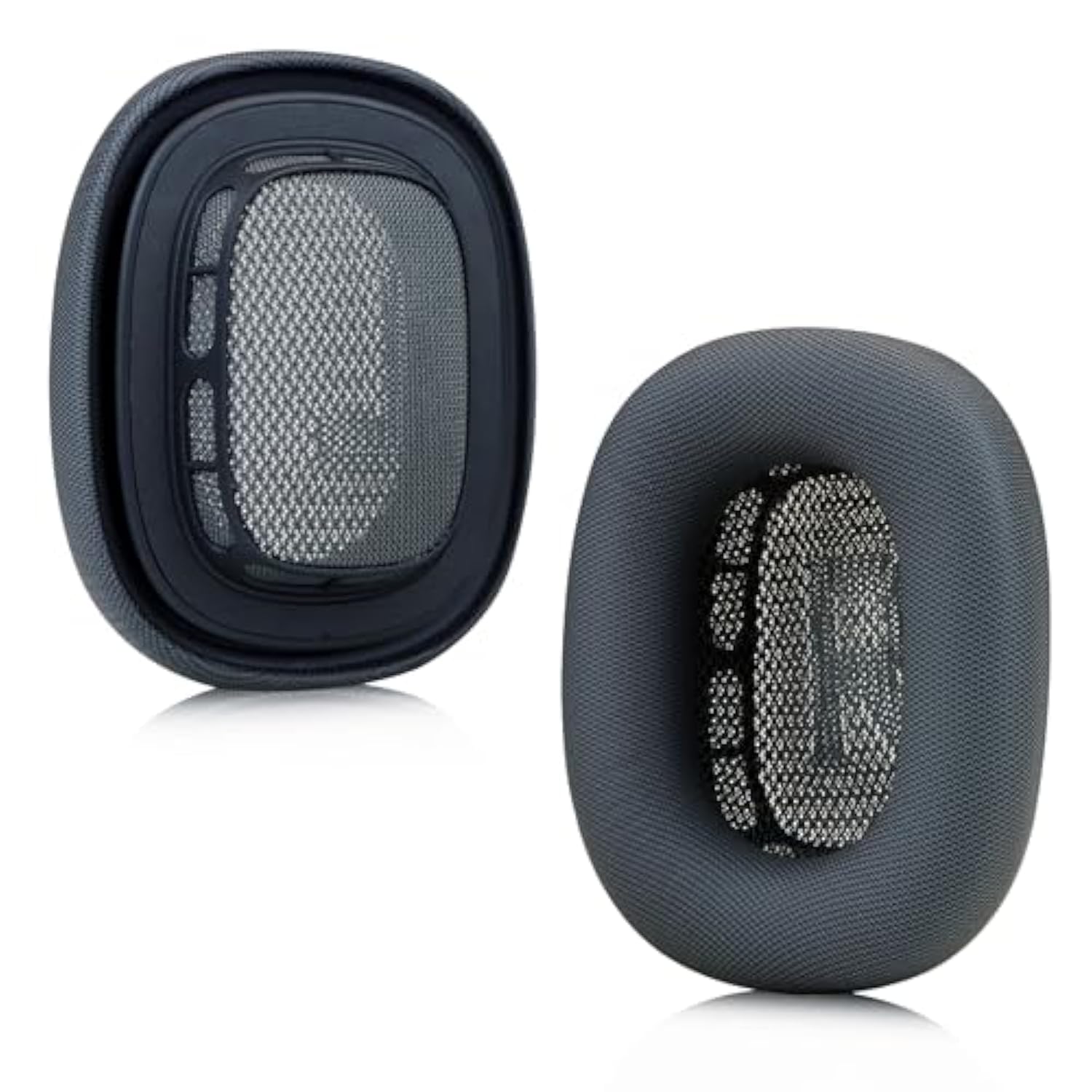 Ear Cushions For Apple Airpods Max Headphones Replacement Leather Earpads Sweat Proof Ear Cups Cushion Easy To Install With Magnet, Protein Leather And Memory Foam(Black)