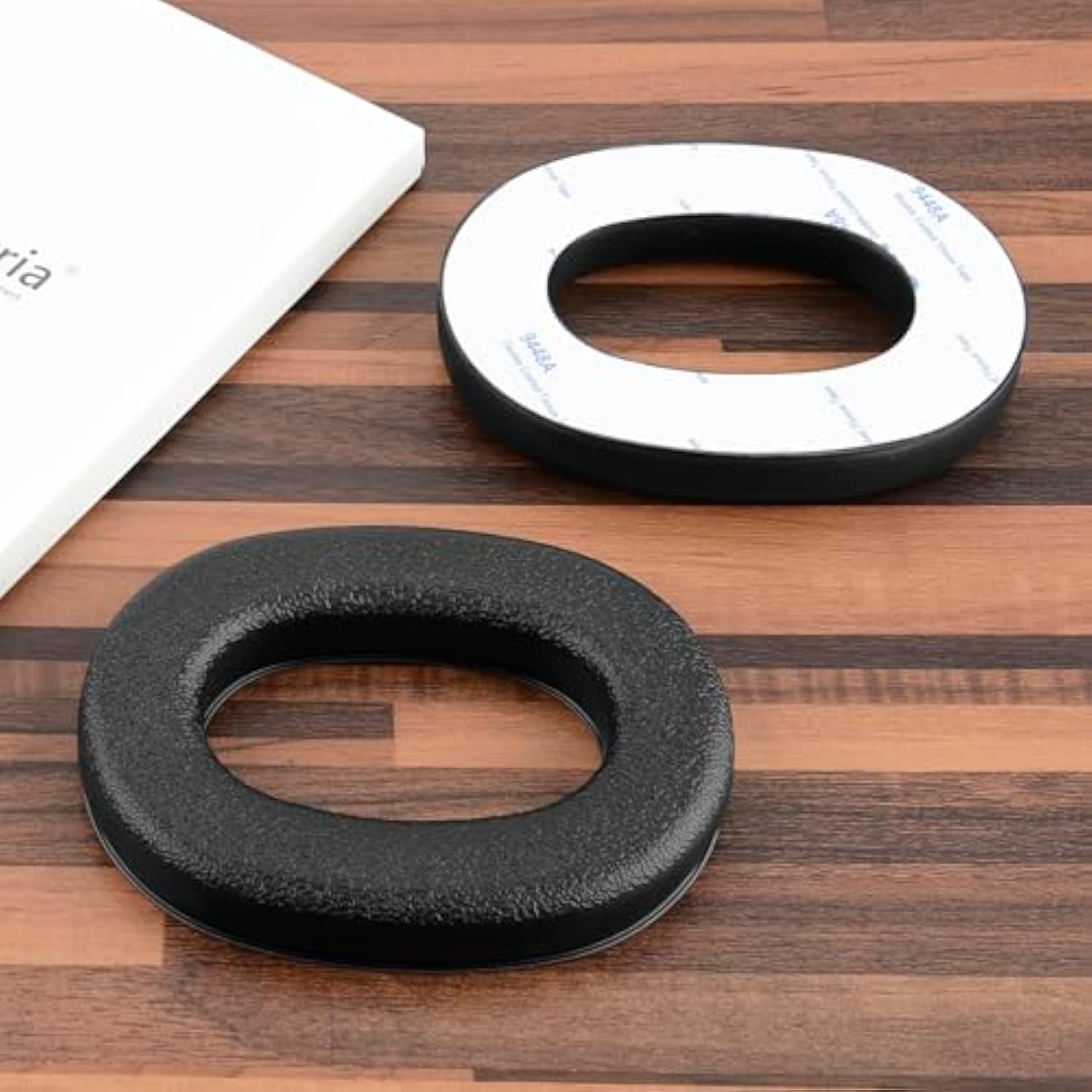 Geekria QuickFit Replacement Ear Pads for 3M WorkTunes(90543, 90544, 90542, 90541)/ Peltor Range Guard Connect Hearing Protector (EM042/033/037 Series) Headphones Ear Cushions