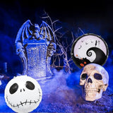 16Pcs Halloween Skull Balloons - Party Decorations for Birthday, Baby Shower & Holiday Events