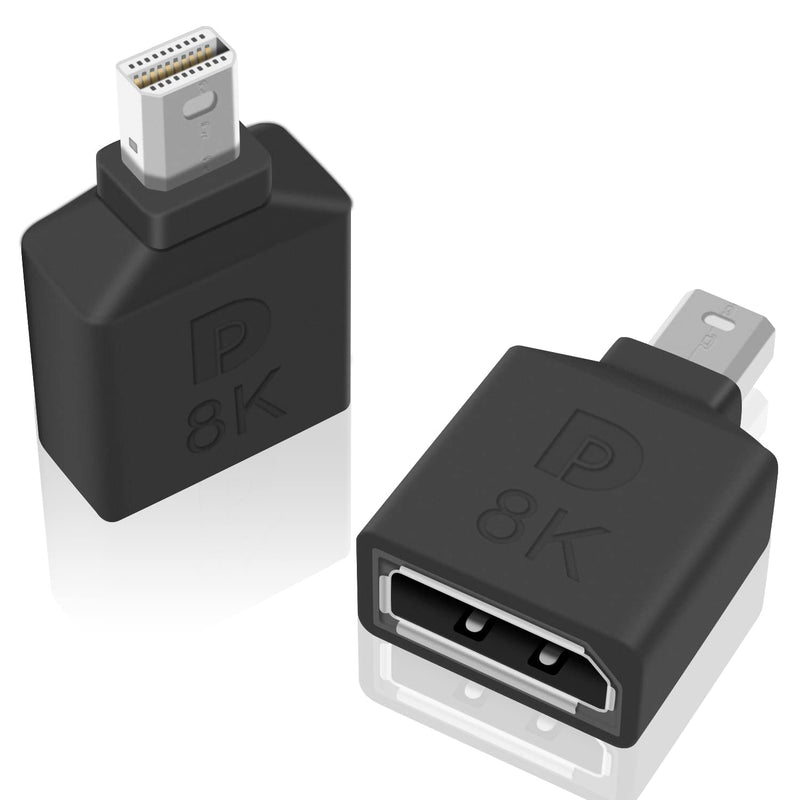 Mini Displayport To Displayport Adapter, 8K Mini Dp To Dp Adapter Bi-Direction