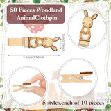 321 Pcs Woodland Animal Baby Shower Game Supply For Girl Or Boy 5 Set Include 50 Activity Card 20 Pencil 1 Don'T Say Baby Sign 50 Clothespin For Price Is Right Prediction Bingo Party Decor