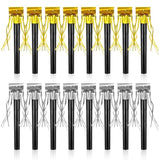 48 Pcs Gold & Silver New Year Noise Makers Party Blowers