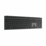 700 Modern Wireless Keyboard, 2.4 Ghz Dongle & Dual Bluetooth Connection, Aes-128 Encryption, 36 Month Battery Life, Luna Grey
