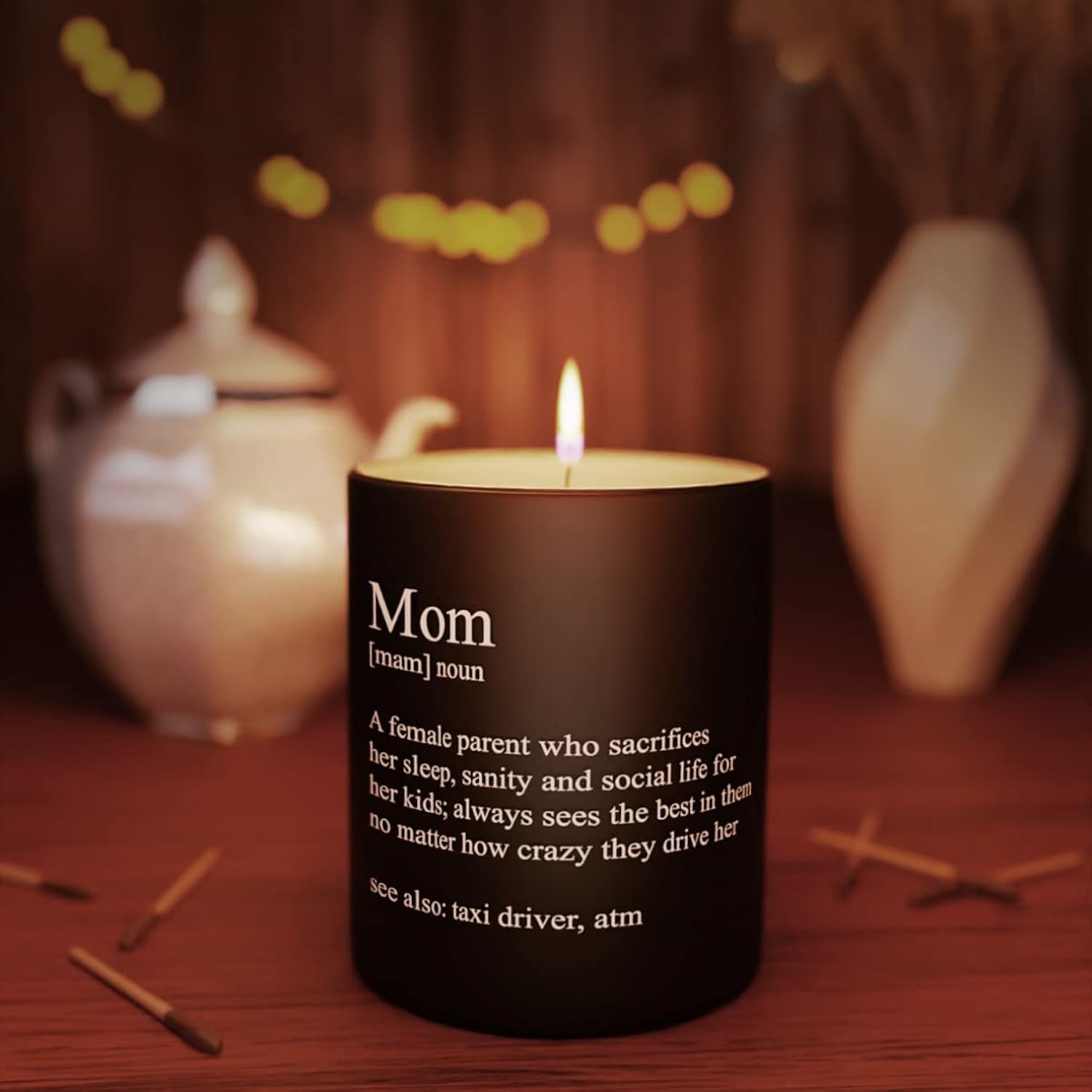 Gifts For Mom - Scented Candle - Luxury Candles For Home Scented - Birthday Gifts For Mom (Large 14 Oz, Vanilla)