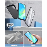 Samsung Galaxy A16 5G Case with Built-In Screen Protector, Rugged Silicone