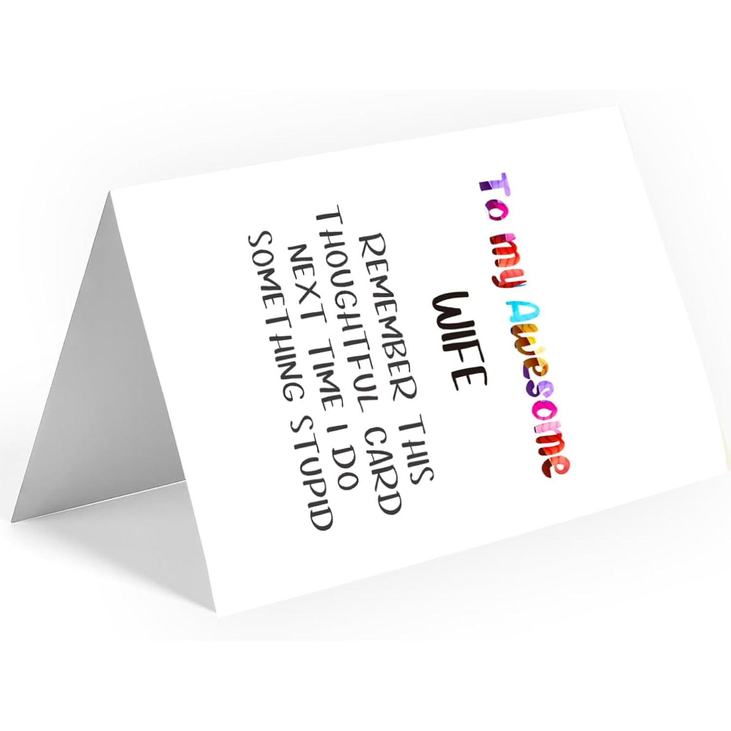 Funny Valentine'S Day For Wife, Birthday Card For Wife,Hilarious Mothers Day Cards For Wife From Husband, Humorous Wedding Anniversary Cards From Husband, Humor Birthday Card Gifts For Her