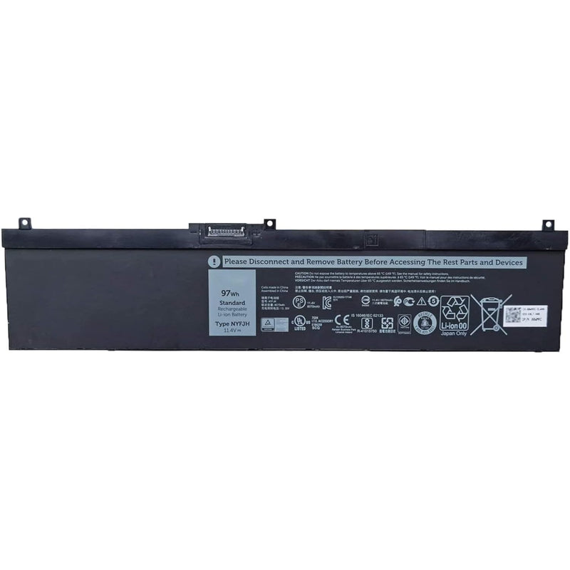 Nyfjh 0Wnrc 00Wnrc Gw0K9 0Gw0K9 Laptop Battery Replacement For Dell Precision