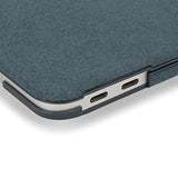 Incase Textured Hardshell NanoSuede - MacBook Air 13 inch Case - 2022, 2021, 2020, 2019, 2018, M1 - MacBook Case, Laptop Cover, Protective Hard Shell, Scratch Resistant, Lightweight - Turquoise