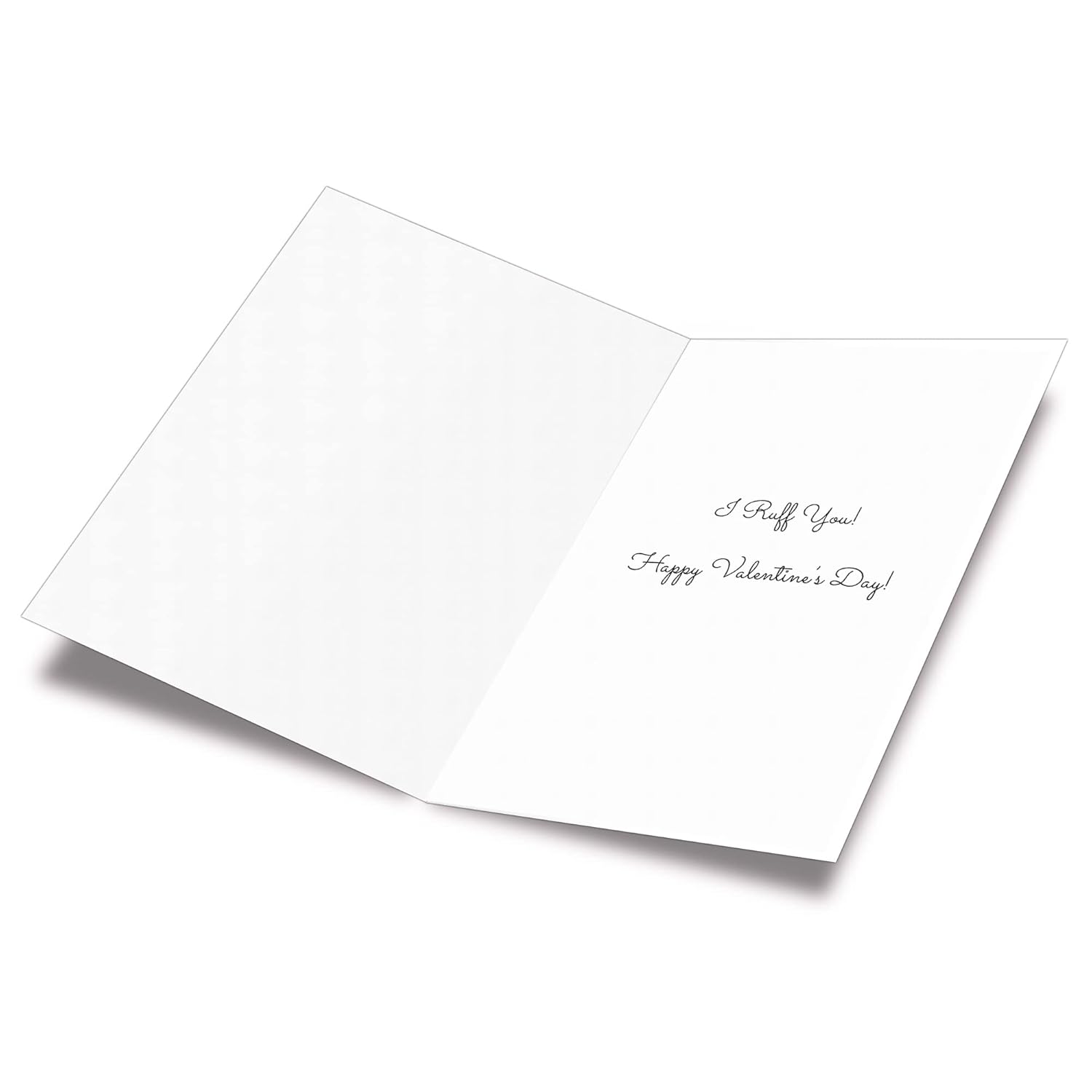 Golden Retriever Valentine'S Day Card Dog Roses Are Red Poem, Made In America, Eco-Friendly, Thick Card Stock With Premium Envelope 5In X 7.75In, Packaged In Protective Mailer