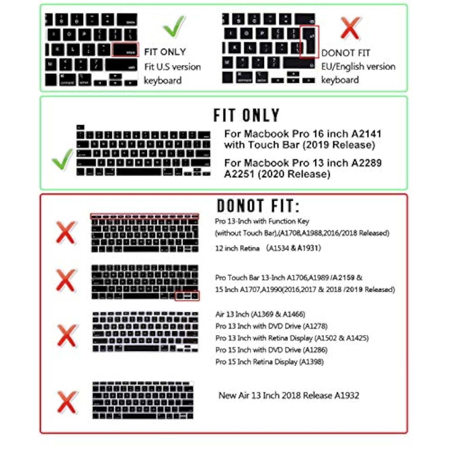 Serato Dj Silicone Shortcuts Keyboard Cover Skin For Macbook Pro 16 Inch A2141