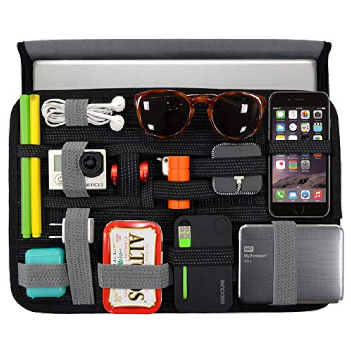 Cocoon CPG37BK GRID-IT! Wrap 11 Laptop Accessory Organizer (Black)
