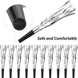 24pcs Silver Glitter New Year Party Blowers Noise Makers 2026 Supplies