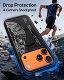 Heavy Duty for iPhone 17 Pro Max Case - Compatible with MagSafe Shockproof Protective Rugged Magnetic Men Military Grade Shock Drop Proof Phone Cover