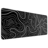 Gaming Mouse Pad, Large Mouse Pad 80 X 30Cm (31.5X11.8X0.12Inches) Mousepad Big Desk Mat With Non-Slip Rubber Base Keyboard Pad For Gaming And Office-Black