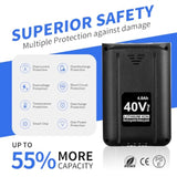 40V 4Ah Battery Replacement For Kobalt 40V Battery For Kobalt Kb640-03 Kb540C-06 Kb245-06 Kb240-06 Kb540-06,Rechargeable Lithium Ion Battery For Cordless Power Tools