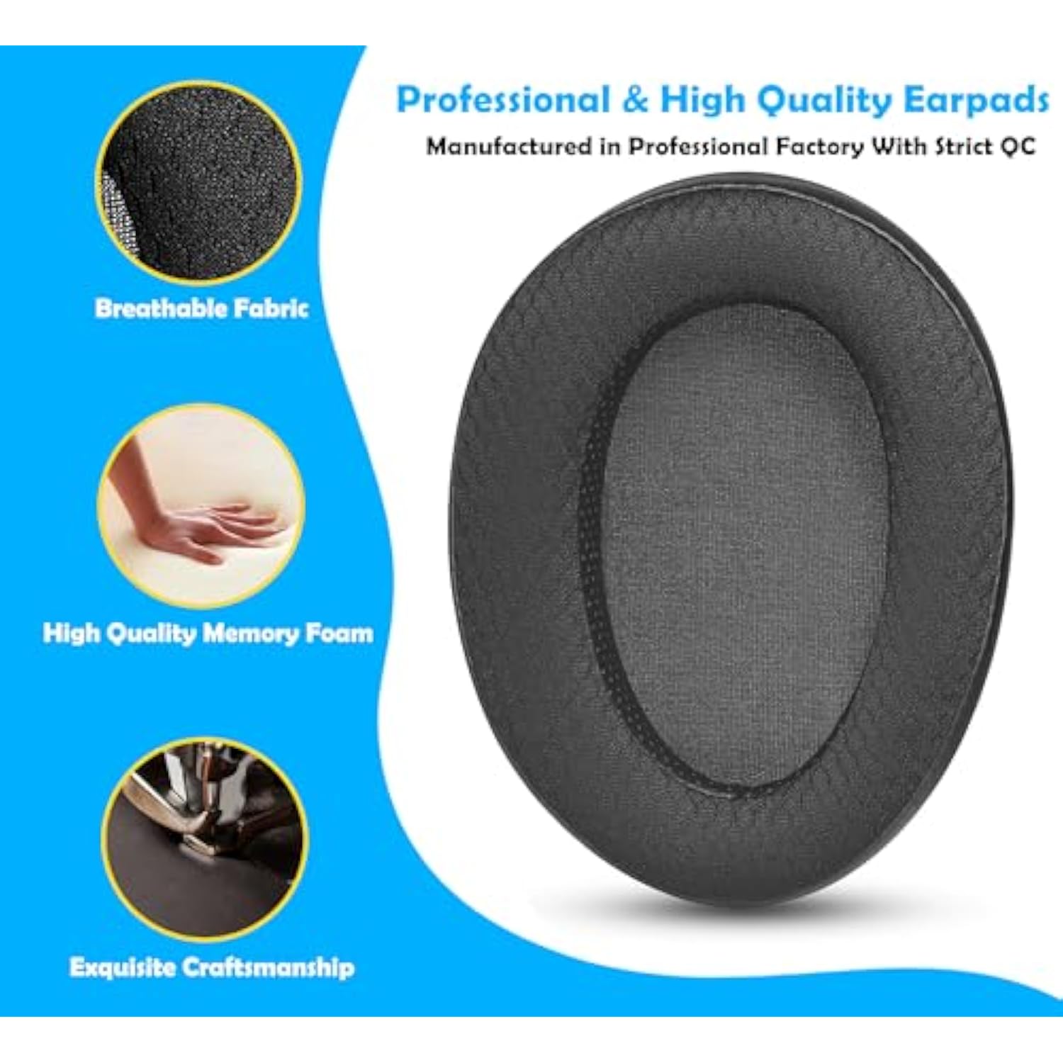 Ananda Bt Earpads Ear Cushions Ear Pads Replacement Compatible With Hifiman Ananda Bt Headphone