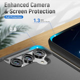 For Samsung Galaxy A35 5G Case,Galaxy A35 5G Case With Hd Screen Protector [Military Grade Drop Tested] Heavy-Duty Tough Rugged Shockproof Protective Case For Samsung A35 5G, Black