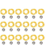 Fairy String Lights With 3 Flashing Modes, 18 Pcs 20 Led Flickering Waterproof Starry Firefly Lights, Battery Operated,