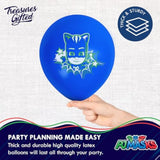 24pk Official PJ Masks Balloons — Licensed Latex Birthday Party Decorations