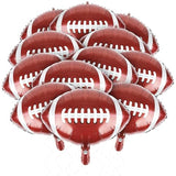 American Football Balloons 12pcs 20 inches Rugby Ball Balloon Football Party Balloon for Tailgate Game Day Sport Themed Birthday Party Decorations