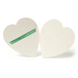 Bloomin Mini Sage Green Heart-Shaped Seed Paper Enclosure Cards 9 Card Set - Perfect For Valentine'S Day, Mother'S Day And Wedding Anniversaries! Size: 2.25 X 2.25 By Bloomin