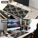 Dark Bat Gaming Mouse Pad – 12X31.5In Non-Slip Rubber Desk Mat With Gothic Design – Large Extended Mousepad For Office, Home – Deskmat Gifts For Goth And Horror Enthusiasts Decor