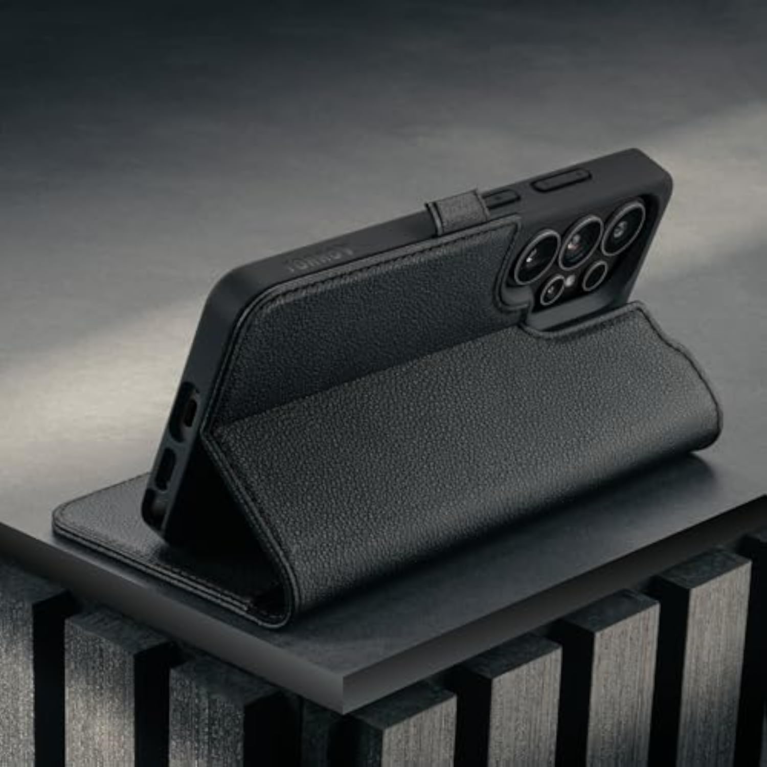 Premium Leather Wallet Case Compatible with Samsung Galaxy S26 Ultra 5G 2026 - Black