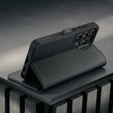 Premium Leather Wallet Case Compatible with Samsung Galaxy S26 Ultra 5G 2026 - Black
