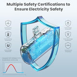 [2-Pack] Mini Portable Charger For Iphone,5200Mah Ultra Compact Pd Fast Charging Power Bank,Plug-In Battery Pack Travel Cordless Phone Charger,Compatible With Iphone 14/14Pro/13/12/11/X/8/7/6Plus Etc