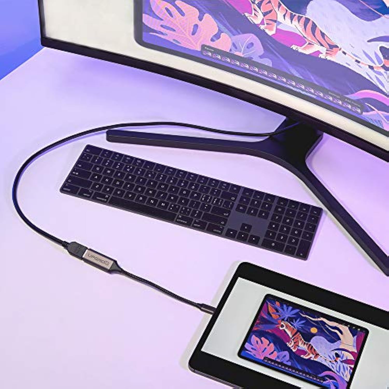 Usb C To Hdmi Adapter 4K@60Hz Cable Type C To Hdmi Adapter [Thunderbolt 3 Comp