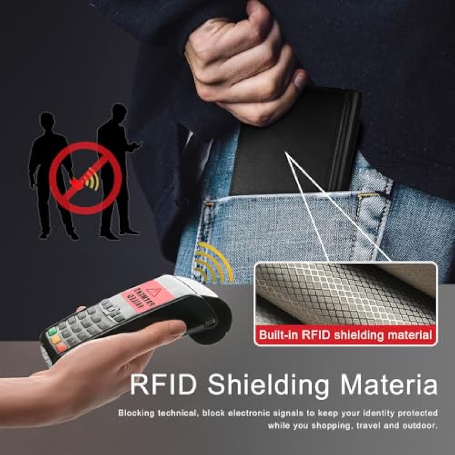 Designed For Samsung Galaxy S25 Ultra Case Wallet With Card Holder, [Magnetic Clasp Cover] [Rfid Blocking Leather Protection] Shockproof Women Men Cases For Samsung S25 Ultra Black