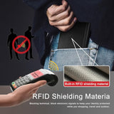 Designed For Samsung Galaxy S25 Ultra Case Wallet With Card Holder, [Magnetic Clasp Cover] [Rfid Blocking Leather Protection] Shockproof Women Men Cases For Samsung S25 Ultra Black