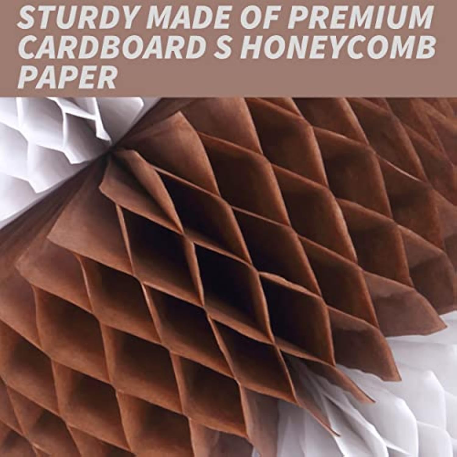 4Pcs Football Party Honeycomb Hanging Decorations 3D Football Honeycombs Tissue Paper Pom Poms For Boys Sport Theme Baby Shower Decorations