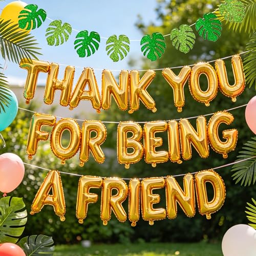 Thank You for Being a Friend Balloons Friendship Party Decorations