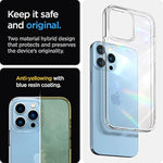 Spigen Ultra Hybrid [Anti-Yellowing Technology] Designed For 13 Pro Max Case (2021) - Crystal Clear