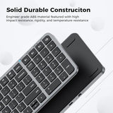 Bluetooth Keyboard With Numeric Keypad - Multi-Device Support, Stable Connection, Compact Design, Enhanced Typing Experience, Perfect For Macbook, Ipad, And Windows Laptops