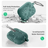 AirPods Pro 2nd/1st Case Soft Silicone Cover with Keychain, Protective Case for AirPods Pro Charging Case