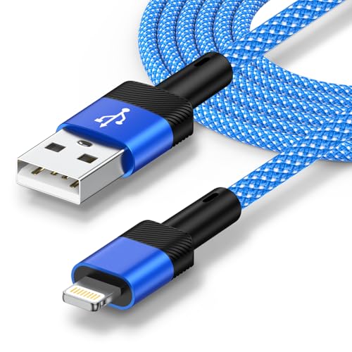 9FT USB A to Lightning Cable Compatible with iPhone 14/14 Pro/14 Pro Max/13/12/11/XR/XS/X/8 Plus/7/6/6s,9 Foot 3.1A Long iPhone Charger Cord Fast