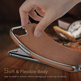 For Iphone Se 3 Case, For Iphone 8 Case, For Iphone 7 Leather Case Slim Premium Pu Soft Back Cover Protective Cases Compatible With Iphone 7/8/Se 2022 [3Nd Generation] - Brown