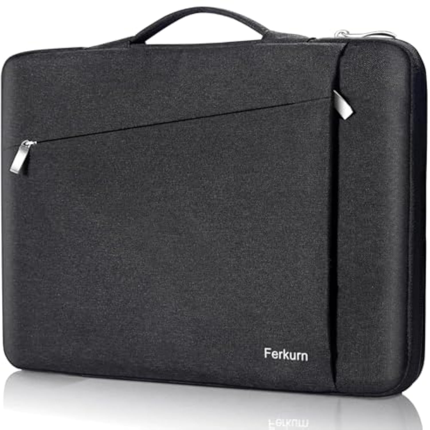 Laptop Case Sleeve For Men Women Chromebook Case Compatible With Macbook Air/Pro Lenovo Surface Hp Dell Asus Acer, 13.3 Inch, Black