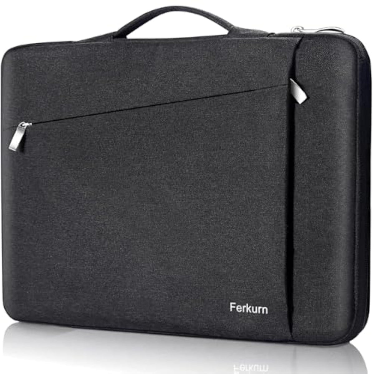 Laptop Case Sleeve For Men Women Chromebook Case Compatible With Macbook Air/Pro Lenovo Surface Hp Dell Asus Acer, 13.3 Inch, Black