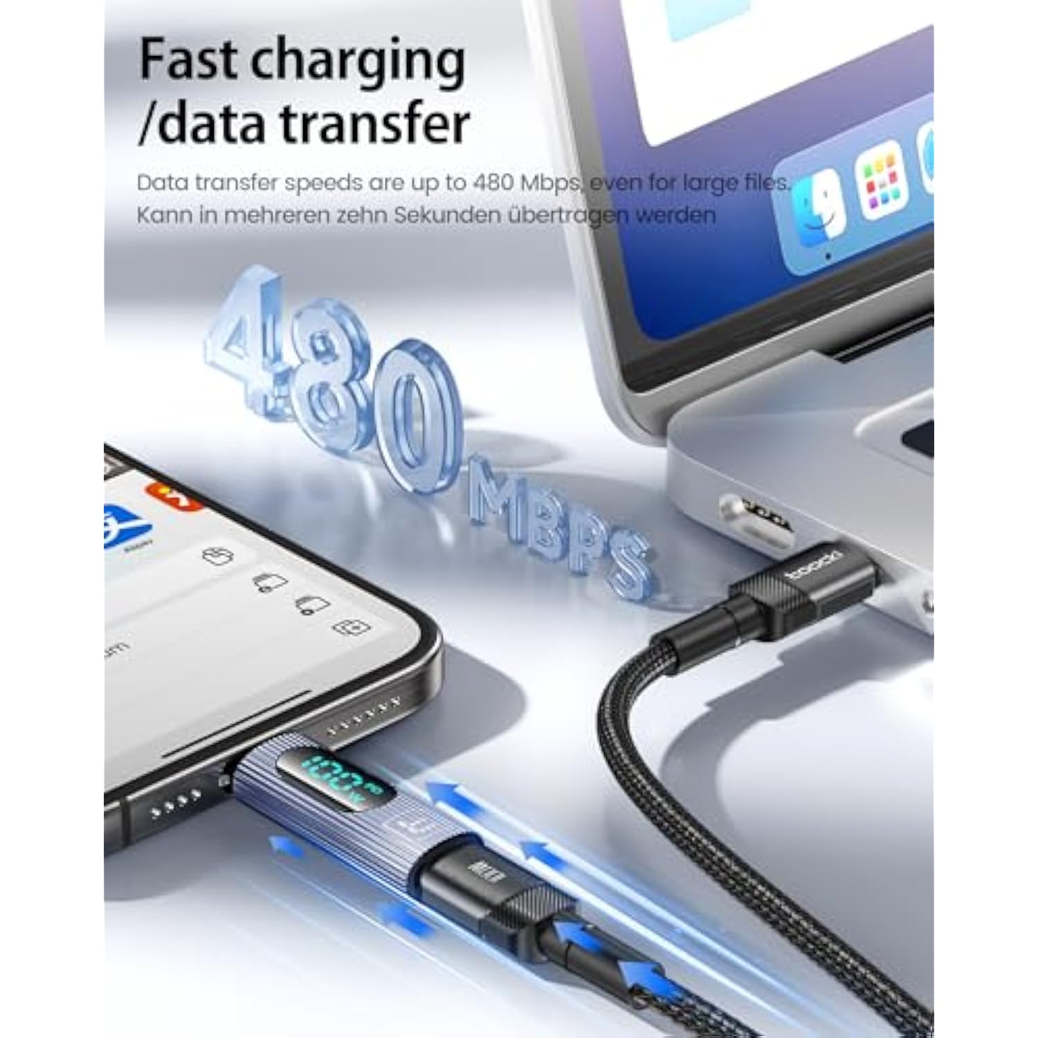 Usb C Adapter, 2Pack 100W Usb C Female To Usb C Male Extension Adapter Type C