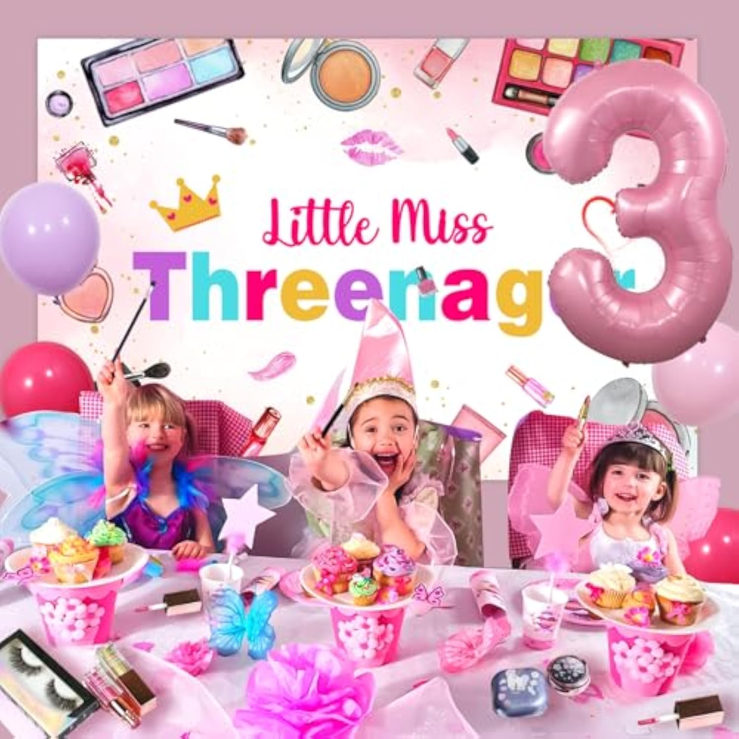 Little Miss Threenager Birthday Decorations, 3Rd Birthday Decorations