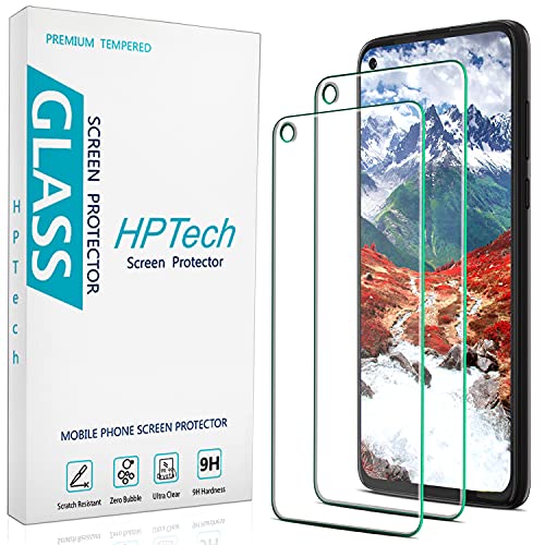 (2 Pack) Designed For  Galaxy A21 Tempered Glass Screen Protector, Easy to Install, Anti Scratch, Bubble Free, Case Friendly
