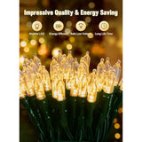 Battery Operated Christmas String Lights, 8Ft 20 Led Mini Lights With Timer, Christmas Tree Lights For Indoor Outdoor Be